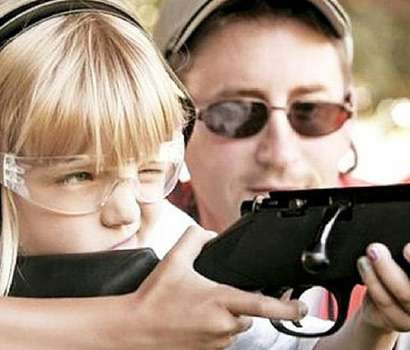 Proper teaching of kids to shoot