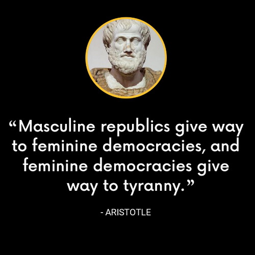 Aristotle Masculine Republics