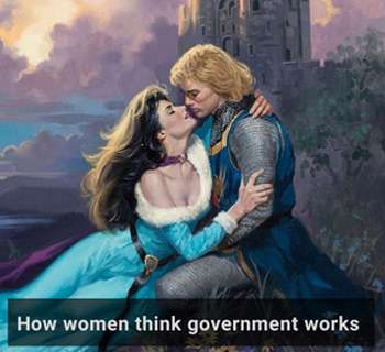How women think government works